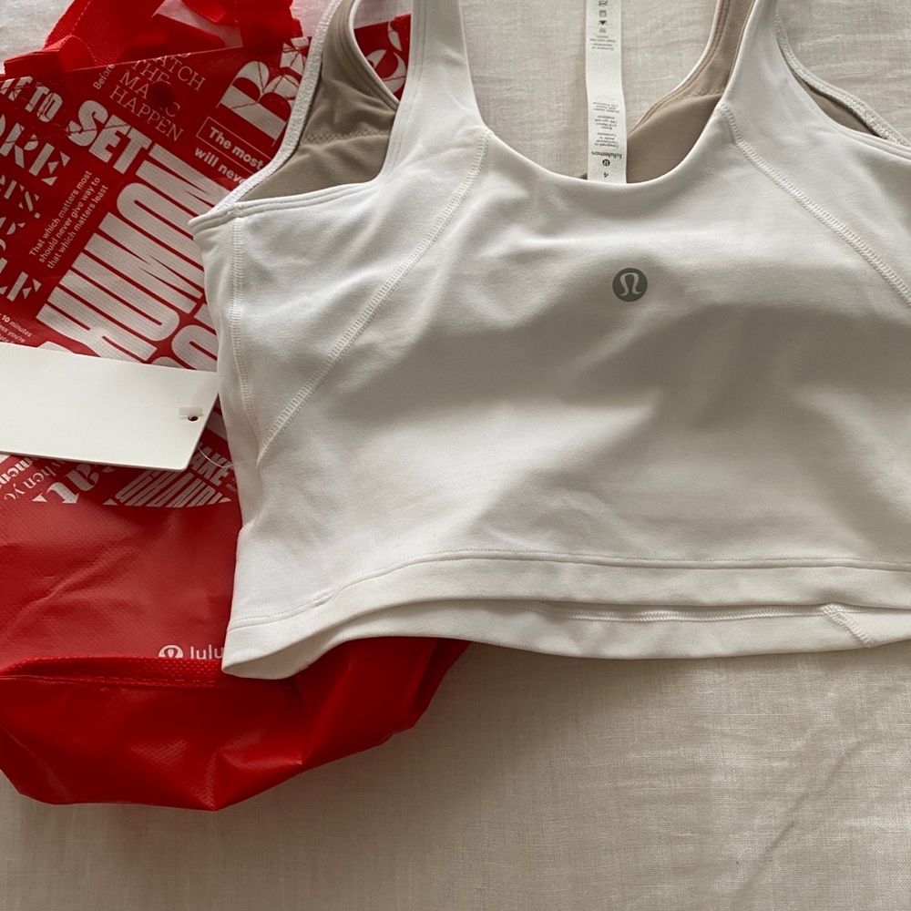SOLD NWT Align Tank (White) Lululemon - Picture 8 of 9